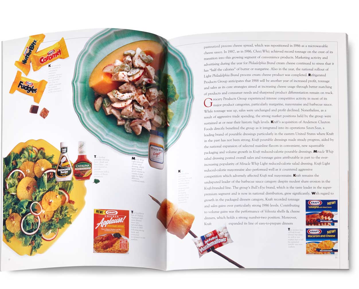 kraft-1987-report-2.jpg Art Direction by: Bart Crosby, Crosby Associates